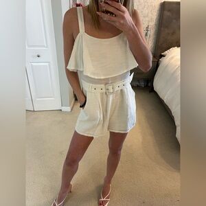 White Romper